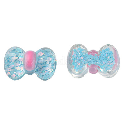 Transparent Epoxy Resin Cabochons&nbsp;CRES-N034-50A-1
