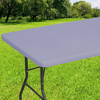 ポリエステルテーブルクロス  家の装飾用  長方形  スレートブルー  1820x750x0.5mm&nbsp;AJEW-GF0013-22B-01-1