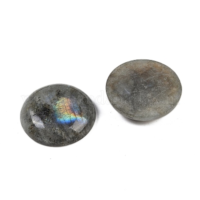 Natural Labradorite Cabochons&nbsp;G-H1596-FR-25mm-05-1