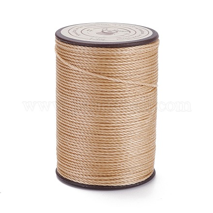 Round Waxed Polyester Thread String YC-D004-02E-138-1