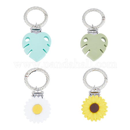 2574 Sunflower Hat Clips, Clip For Travel On Bag Colorful Flower Silicone Amazon.com: WADORN Sunflower Hat Clips, Hat Clip for Travel  main image 4