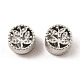 Alloy European Beads Rhinestone Settings&nbsp;FIND-E041-24P-1