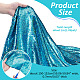 PVC Reversible Sequin Fabric&nbsp;DIY-WH0430-543F-2