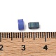 ガラス 2穴 ベーキングペイント ガラスシードビーズ  長方形  ミックスカラー  5x2.5x2mm  穴：0.8mm  約200個/袋&nbsp;GLAA-G130-01F-4