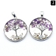 Natural Amethyst Pendants&nbsp;PW-WGDCF81-02-1