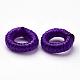 Polyester Weave Beads&nbsp;WOVE-N003-40-2