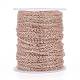 Brass Flat Oval Cable Chains&nbsp;CH030-RG-4