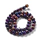 Natural Rainbow Tiger Eye Beads Strands&nbsp;G-NH0002-A01-B03-3