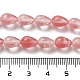 Cherry Quartz Glass Beads Strands&nbsp;G-B106-A01-01-5