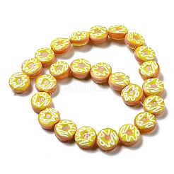 Handmade Lampwork Enamel Beads Strands&nbsp;LAMP-A001-F04