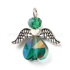 Electroplate Glass Pendants&nbsp;PALLOY-JF00504