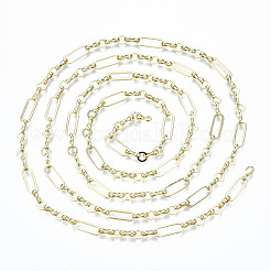Brass Paperclip Chains&nbsp;CHC-T012-01LG