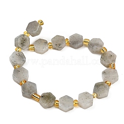 Natural White Labradorite Beads Strands&nbsp;G-F833-B10-01