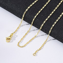 Brass Oval Link Chains Necklace for Women&nbsp;NJEW-P265-19G