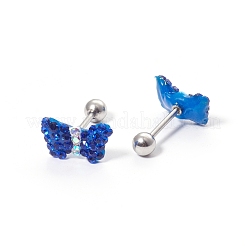 316 Surgical Stainless Steel Barbell Cartilage Earrings&nbsp;AJEW-L078-A