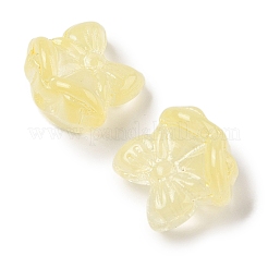 Transparent Spray Paint Glass Beads&nbsp;GLAA-Z011-06D