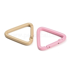 Spray Painted Alloy Spring Gate Rings&nbsp;AL-CBA5501-03