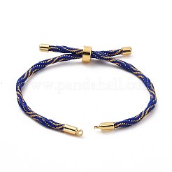 Nylon Cord Silder Bracelets&nbsp;MAK-C003-03G-24