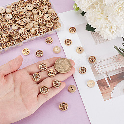 200Pcs Coconut Shell Buttons&nbsp;BUTT-HY0001-20