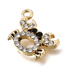 UV Plating Alloy Crystal Rhinestone Pendants&nbsp;RB-CBAD37D-07G