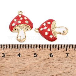 Alloy Enamel Pendants&nbsp;FIND-B061-04G-02