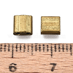 Electroplate Opaque Glass Seed Beads&nbsp;SEED-S023-20C-02