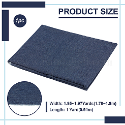 1 Yard Cotton Denim Fabric&nbsp;DIY-BC0015-52
