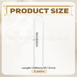 2 Pairs Flat Smooth Polyester Shoelaces&nbsp;DIY-LP0005-26