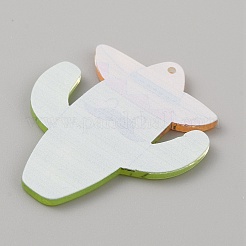 Carnival Themed Opaque Printed Acrylic Pendants&nbsp;SACR-WH0008-015F