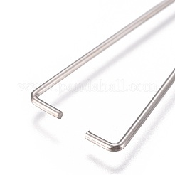 Non-Tarnish 304 Stainless Steel Ice Pick Pinch Bails&nbsp;STAS-K189-A01-L