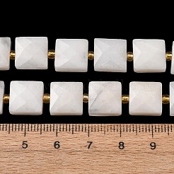 Natural White Jade Beads Strands&nbsp;G-F839-A22-01