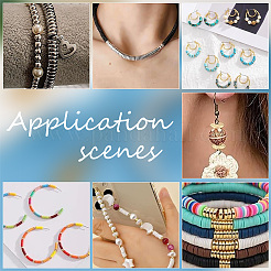 80Pcs 8 Styles Brass Beads&nbsp;KK-PH0006-74