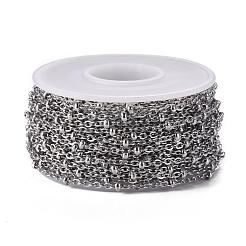 Tarnish Resistant 304 Stainless Steel Cable Chains&nbsp;CHS-H007-06P