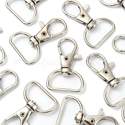20Pcs Iron Swivel D Rings Lobster Claw Clasps&nbsp;IFIN-FS0001-22