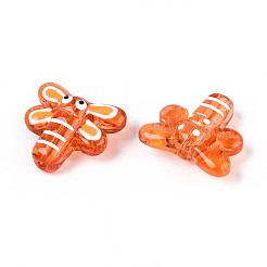 Handmade Lampwork Enamel Beads&nbsp;LAMP-T023-26H