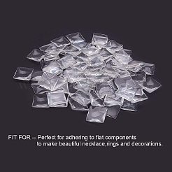 Transparent Glass Cabochons&nbsp;GGLA-PH0004-17