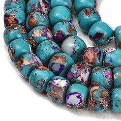 Dyed Synthetic Imperial Jasper Beads Strands&nbsp;GG-CBAA20A-03D