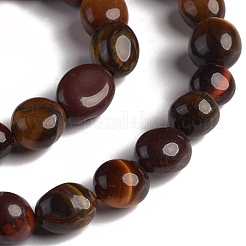 Natural Tiger Eye Beads Strands&nbsp;G-D0002-D76
