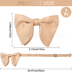 1PC Polyester Imitation Silk Bow Ties for Bridegroom&nbsp;AJEW-SP0003-31D