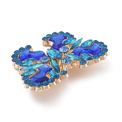 Butterfly Alloy Rhinestone Brooches&nbsp;LS-JEWB-E041-06KCG-02
