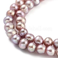 Natural Cultured Freshwater Pearl Beads Strands&nbsp;PEAR-C003-10G