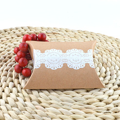 kraft Paper Pillow Candy Boxes&nbsp;CON-PW0001-104
