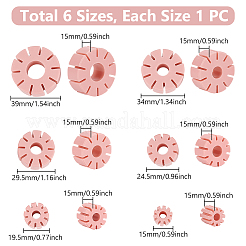 PP PP Polymer Clay Hoop Guide&nbsp;FIND-WH0435-12