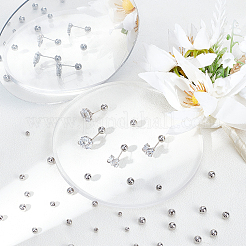 150Pcs 3 Style Stainless Steel Beads&nbsp;STAS-CA0001-27