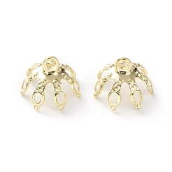 Brass Bead Cap Pendant Bails&nbsp;KK-H739-19