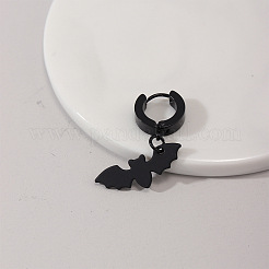 Bat 304 Stainless Steel Hoop Earrings&nbsp;FS-WGDACA4-01