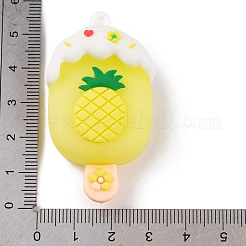Ice Cream with Fruit PVC Plastic Pendants&nbsp;KY-S172-11A