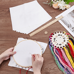Cotton Embroidery Fabric&nbsp;DIY-WH0589-99
