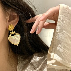 Valentine's Day Alloy Dangle Stud Earrings&nbsp;WG75611-01
