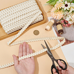 15 Yards Imitation Leather Braided Lace Ribbon&nbsp;WL-WH0003-02F